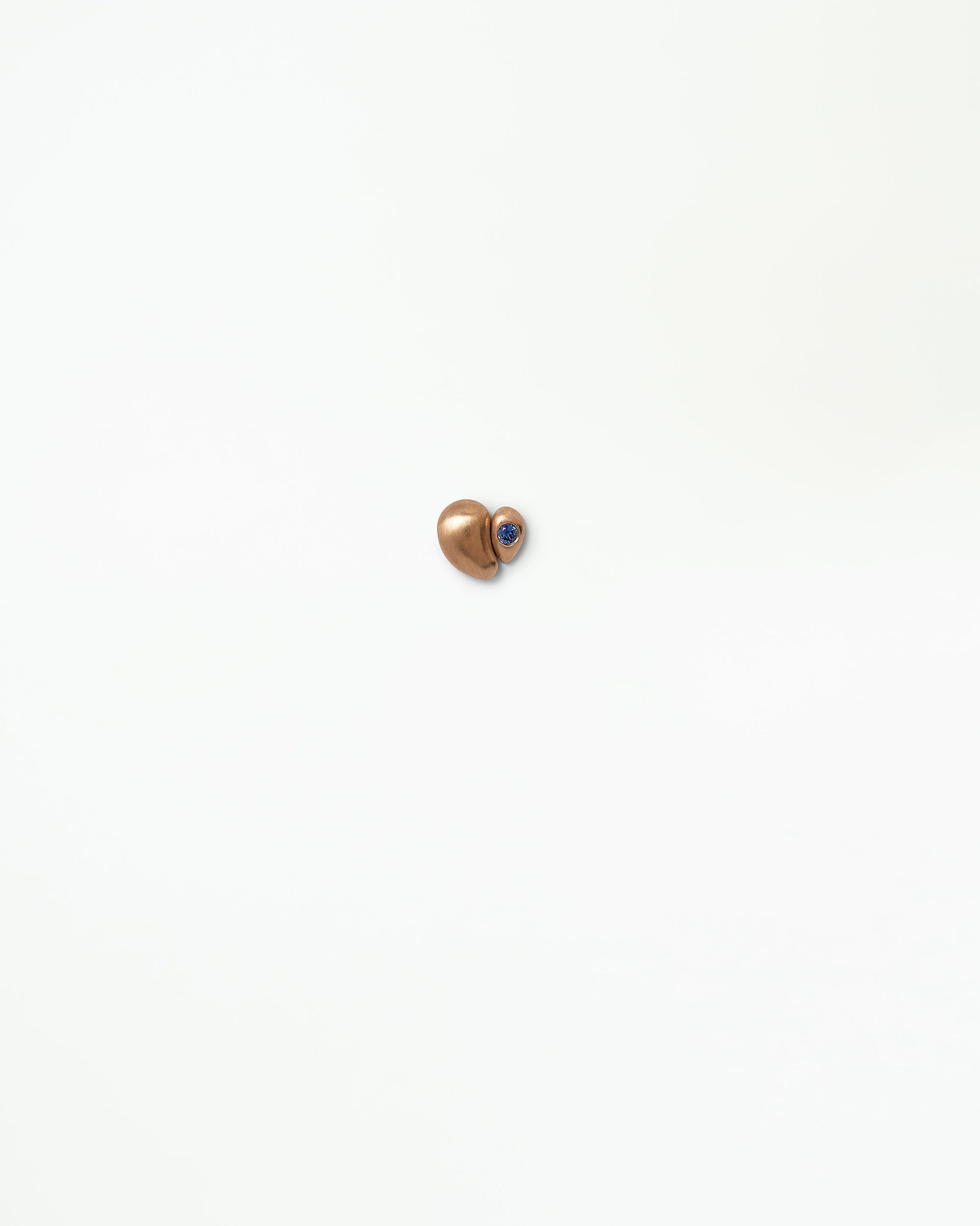 Sapphire Bean Earrings