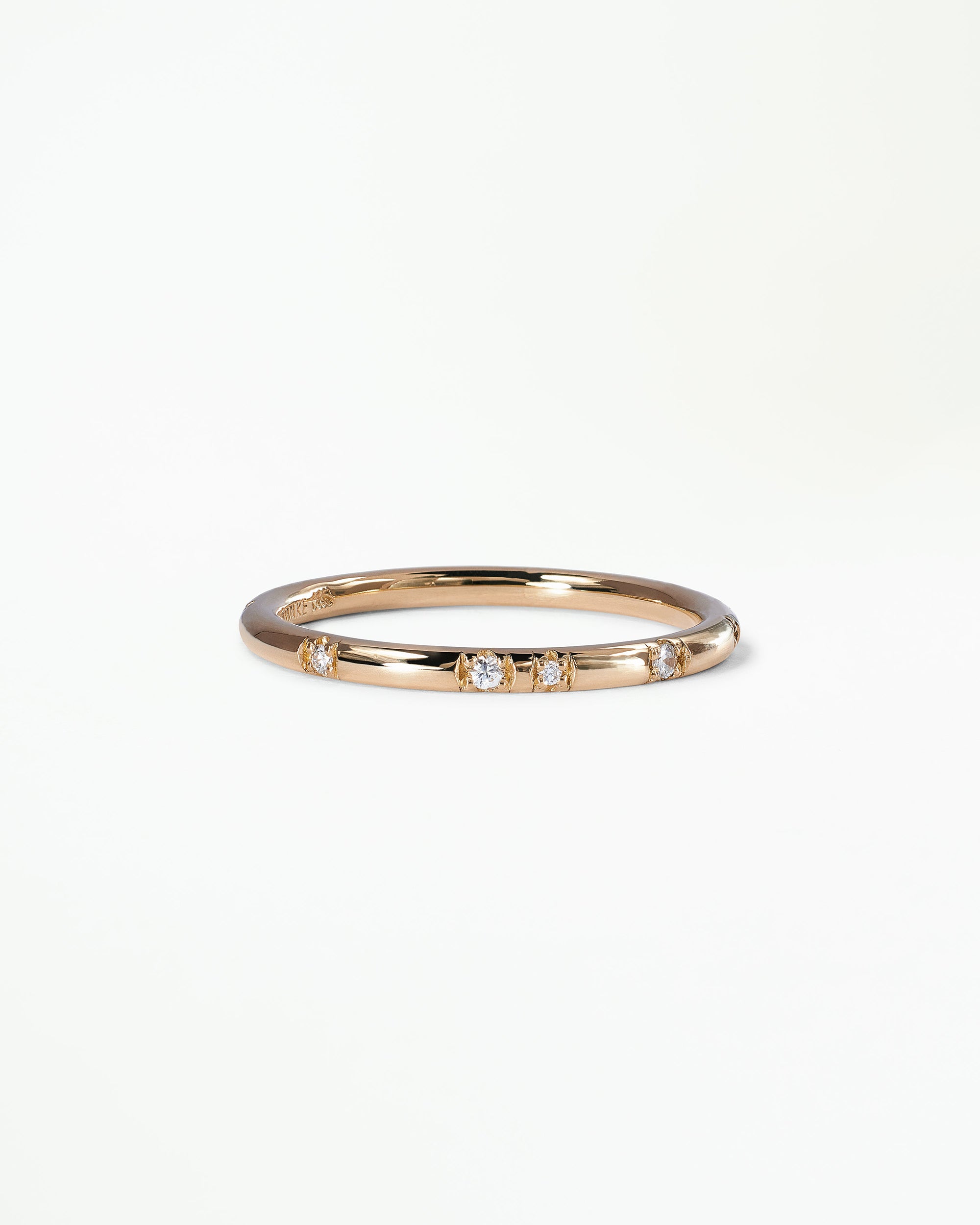 Scattered Diamond Eternity Band
