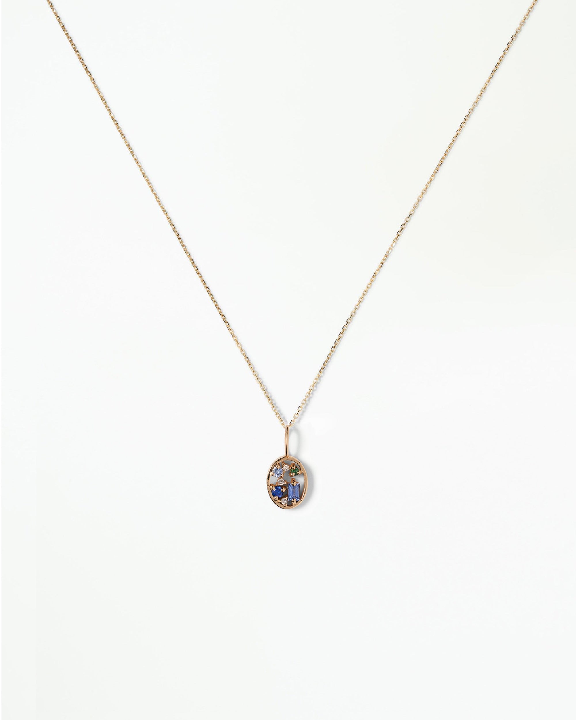 Seven Stone Numerology Pendant