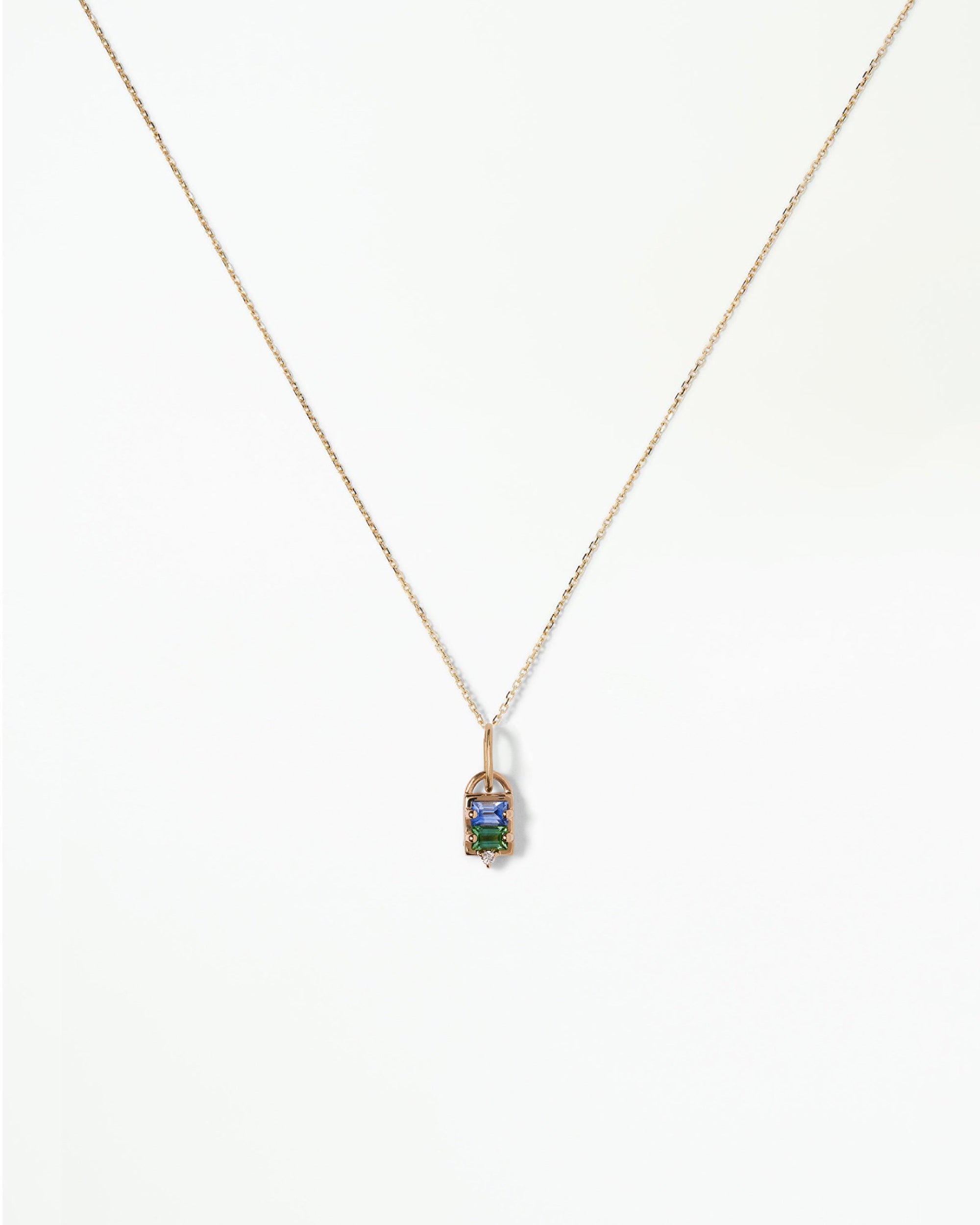 Three Stone Numerology Pendant