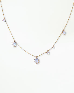 Moonstone Drop Necklace