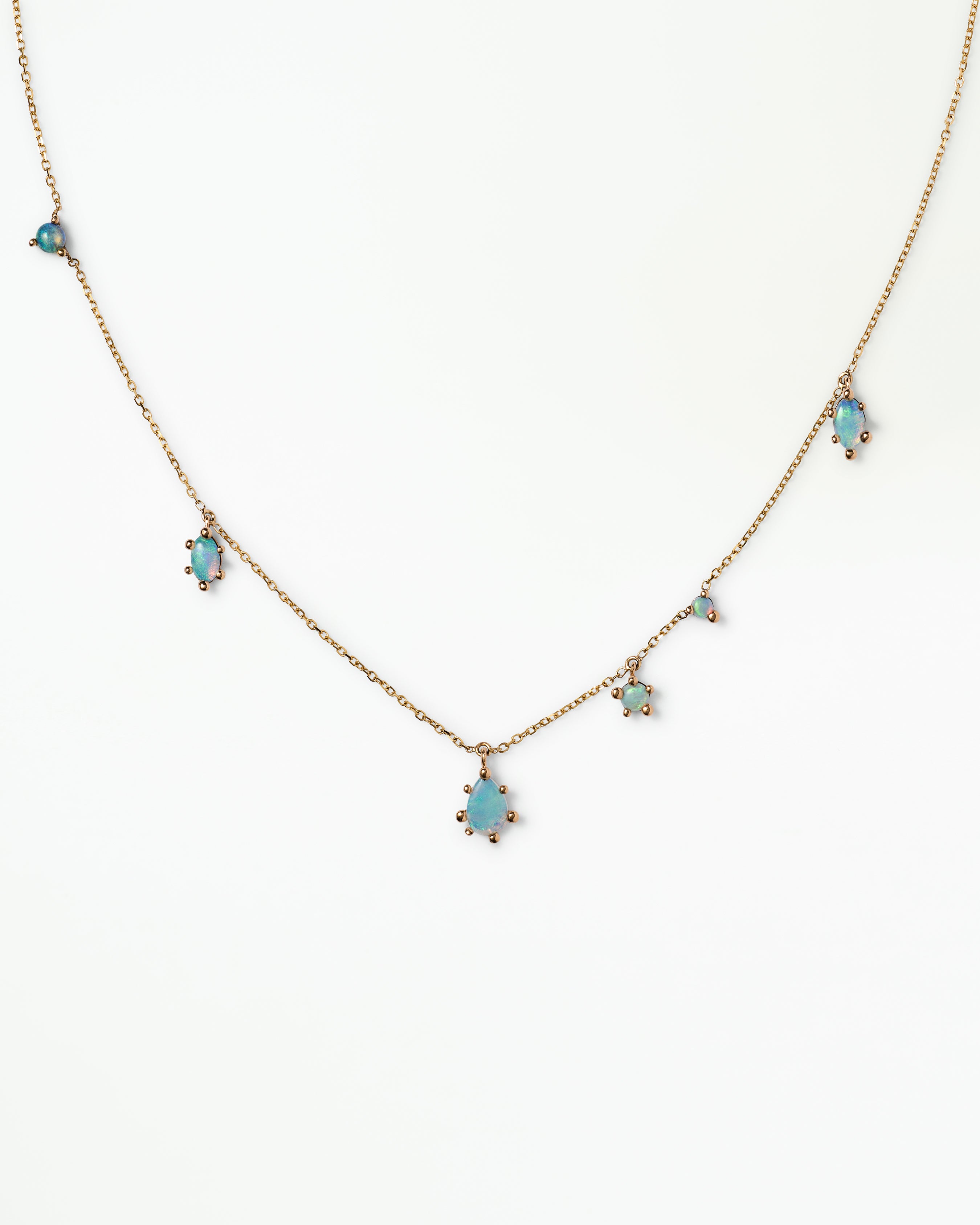 Opal Drop Necklace