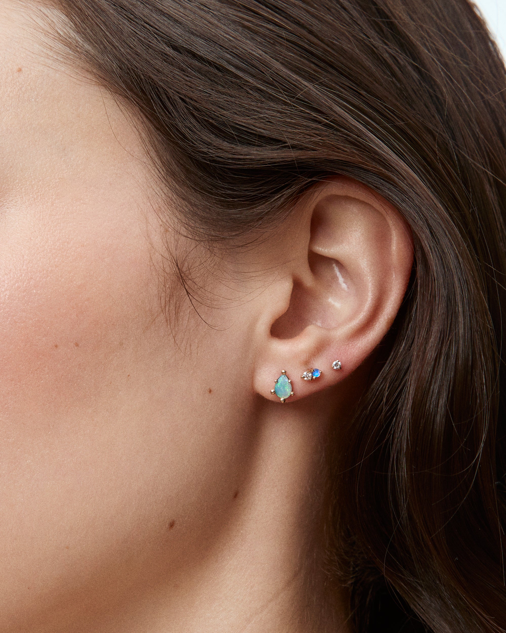 Opal Teardrop Earring