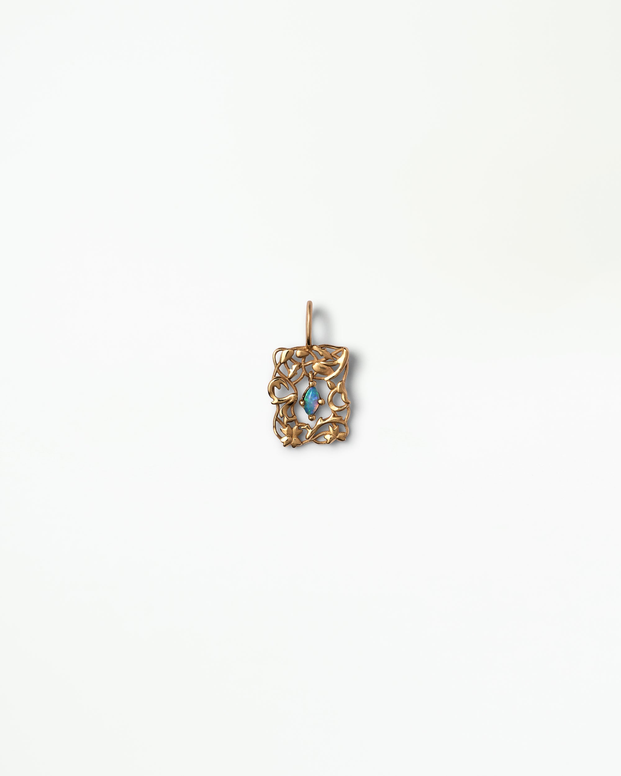 Small Opal Lace Pendant