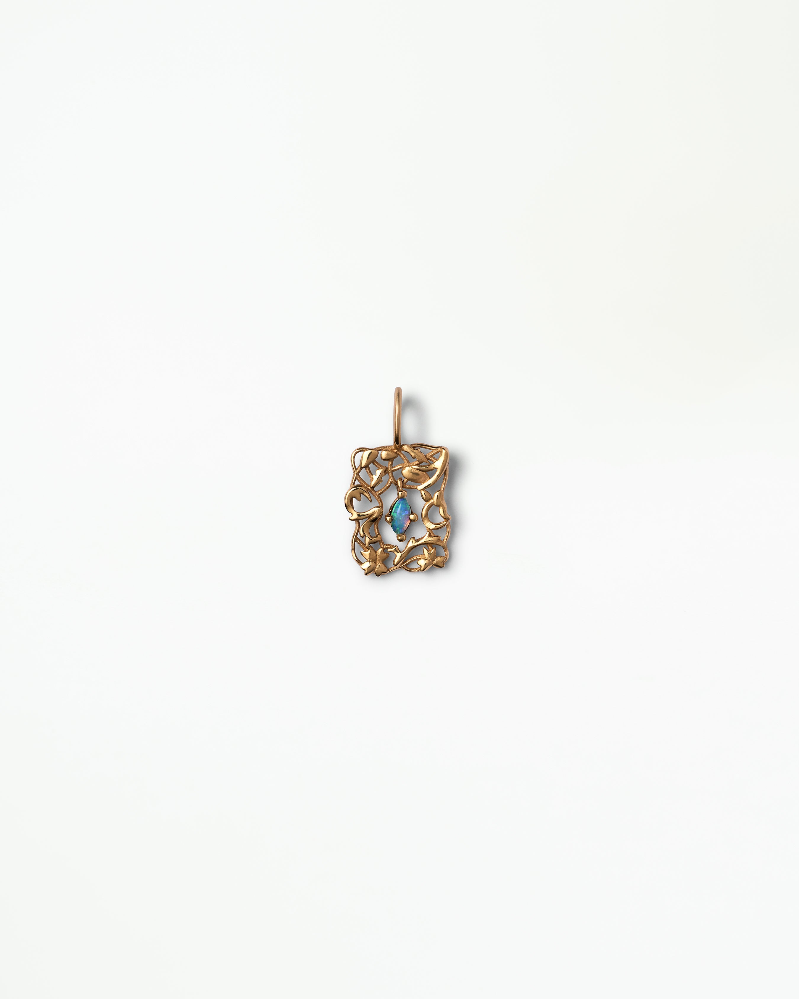 Small Opal Lace Pendant