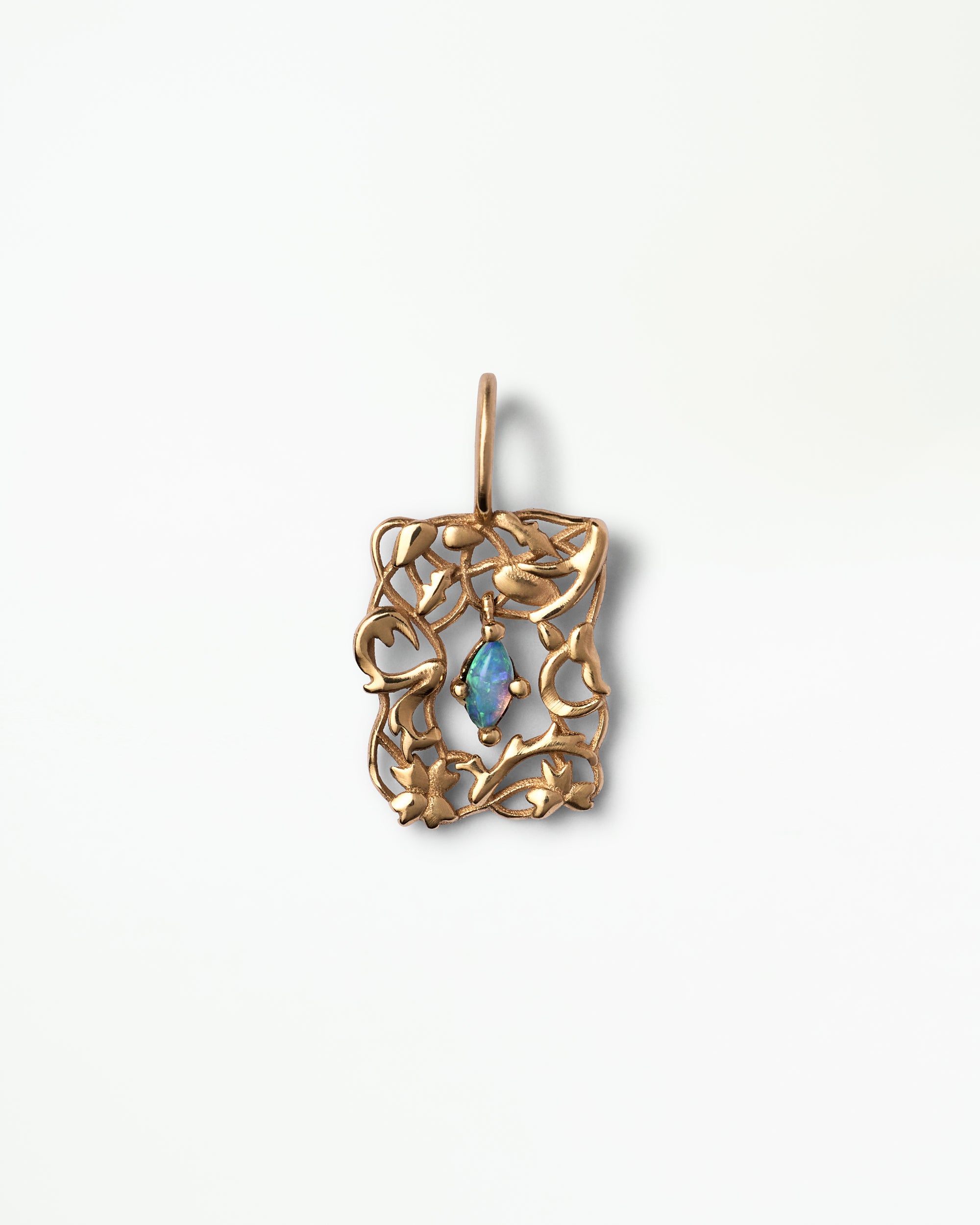 Small Opal Lace Pendant