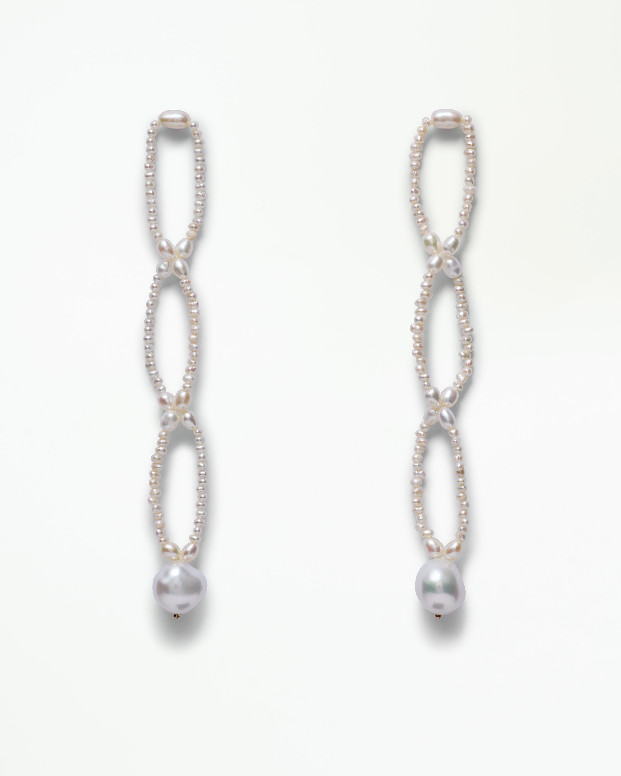 Pearl Petal Earring