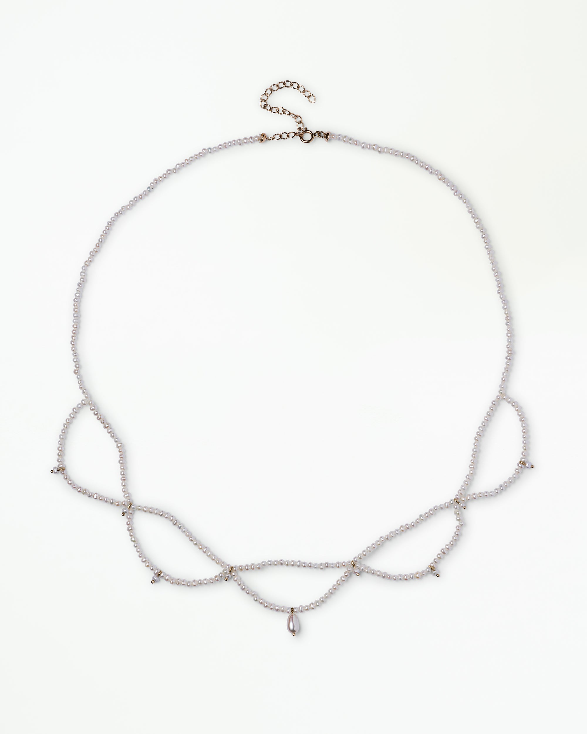 Pearl Scallop Necklace