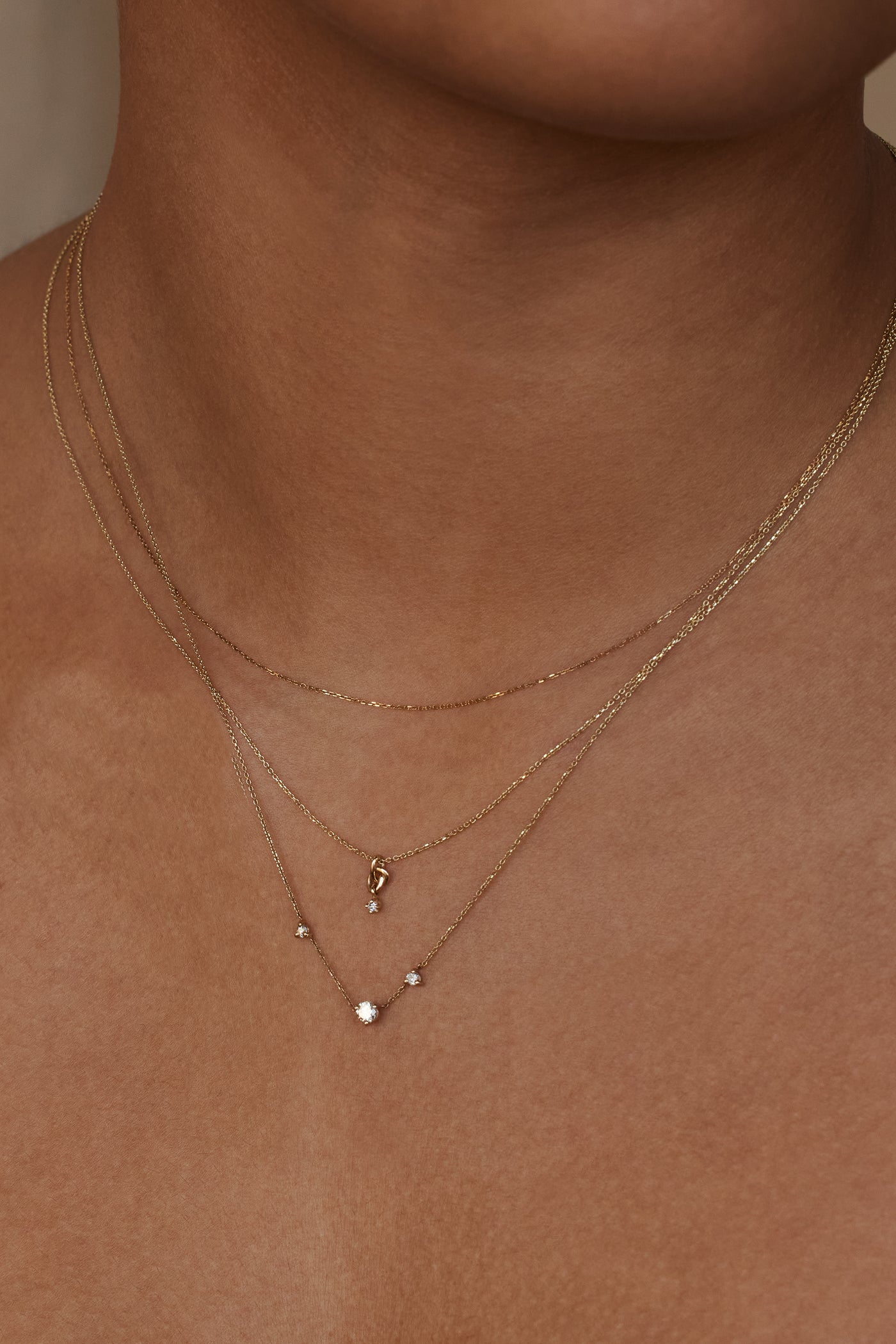Little Ode Diamond Necklace