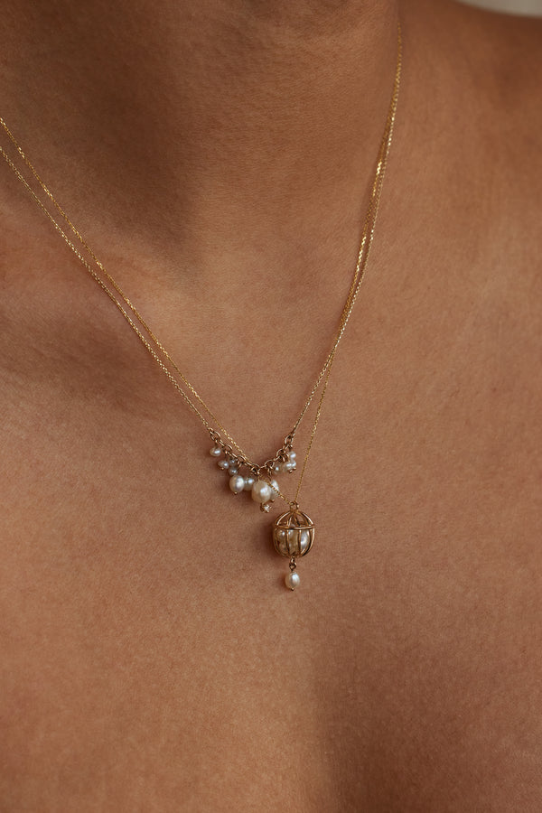 Universe Pearl Necklace