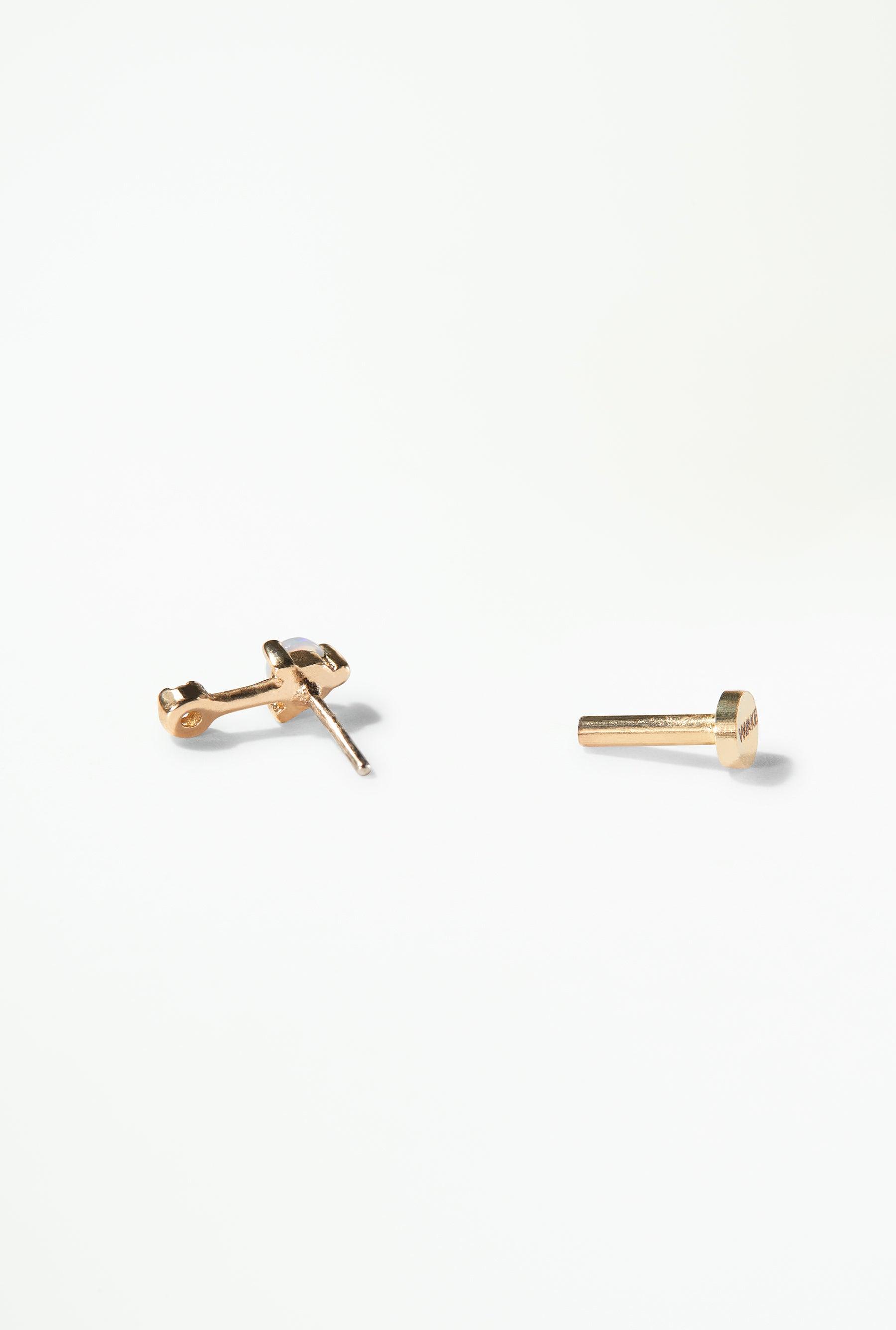 Flat back bar earrings Clearance