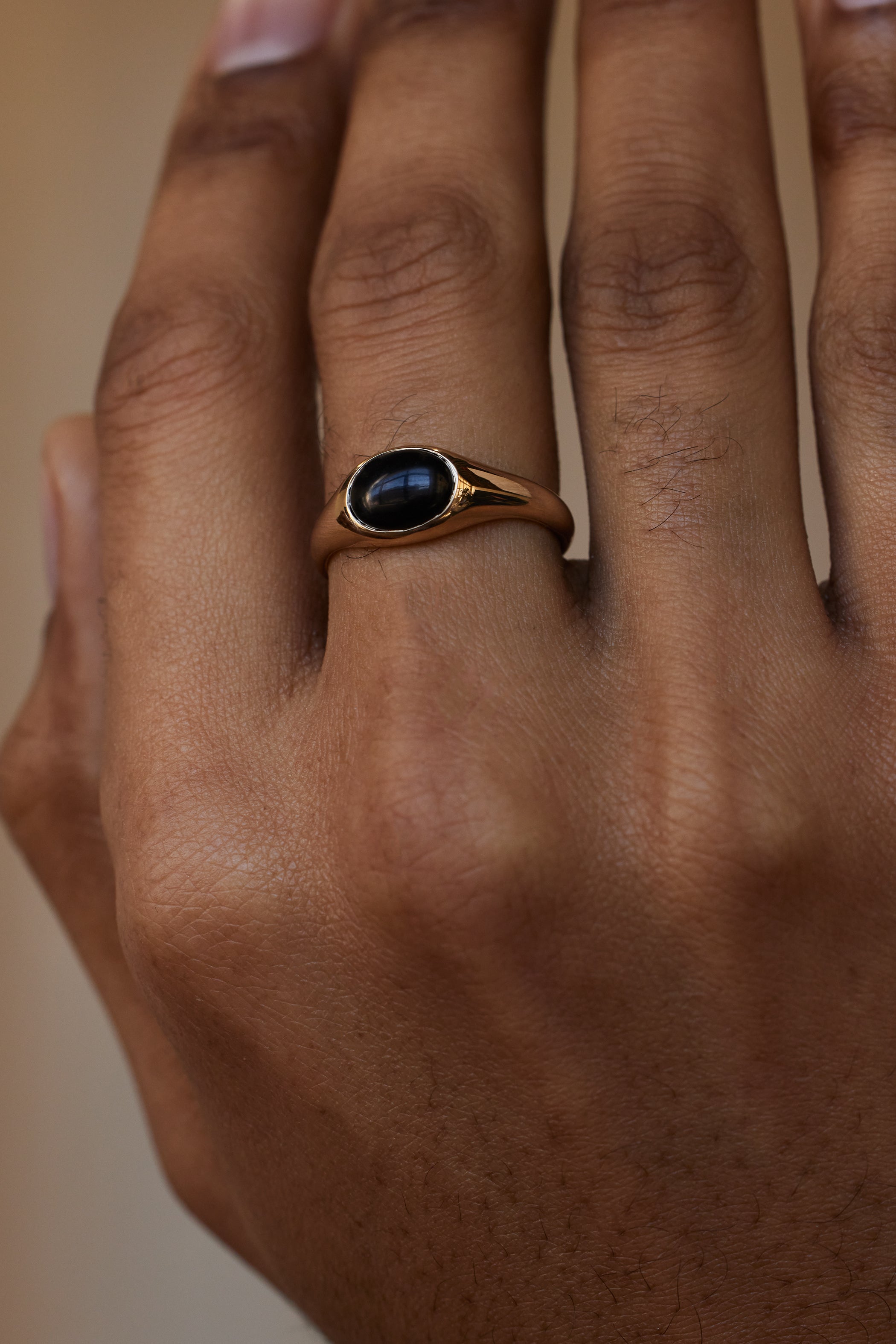 Maiden Voyage Serpent Ellipse Signet Ring