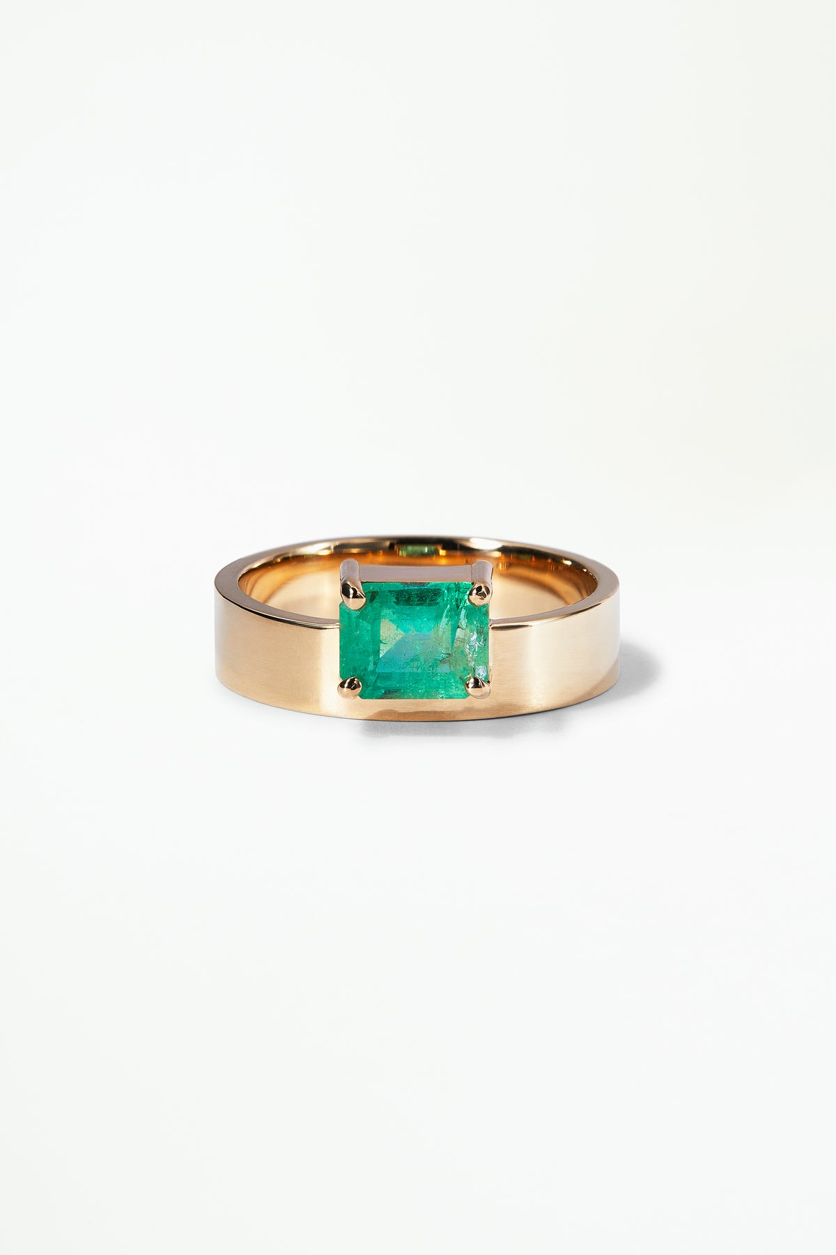 Emerald Monolith Ring No. 2