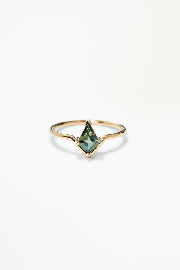 One of a Kind Nestled Kite Ring - WWAKE