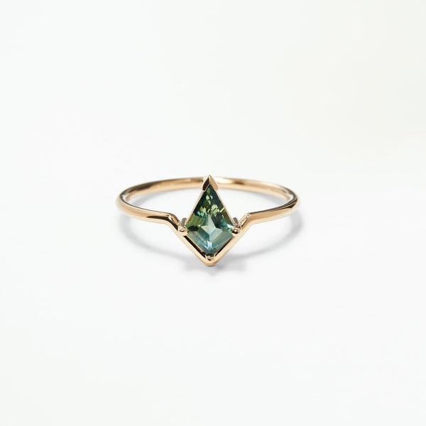 One of a Kind Nestled Kite Ring - WWAKE