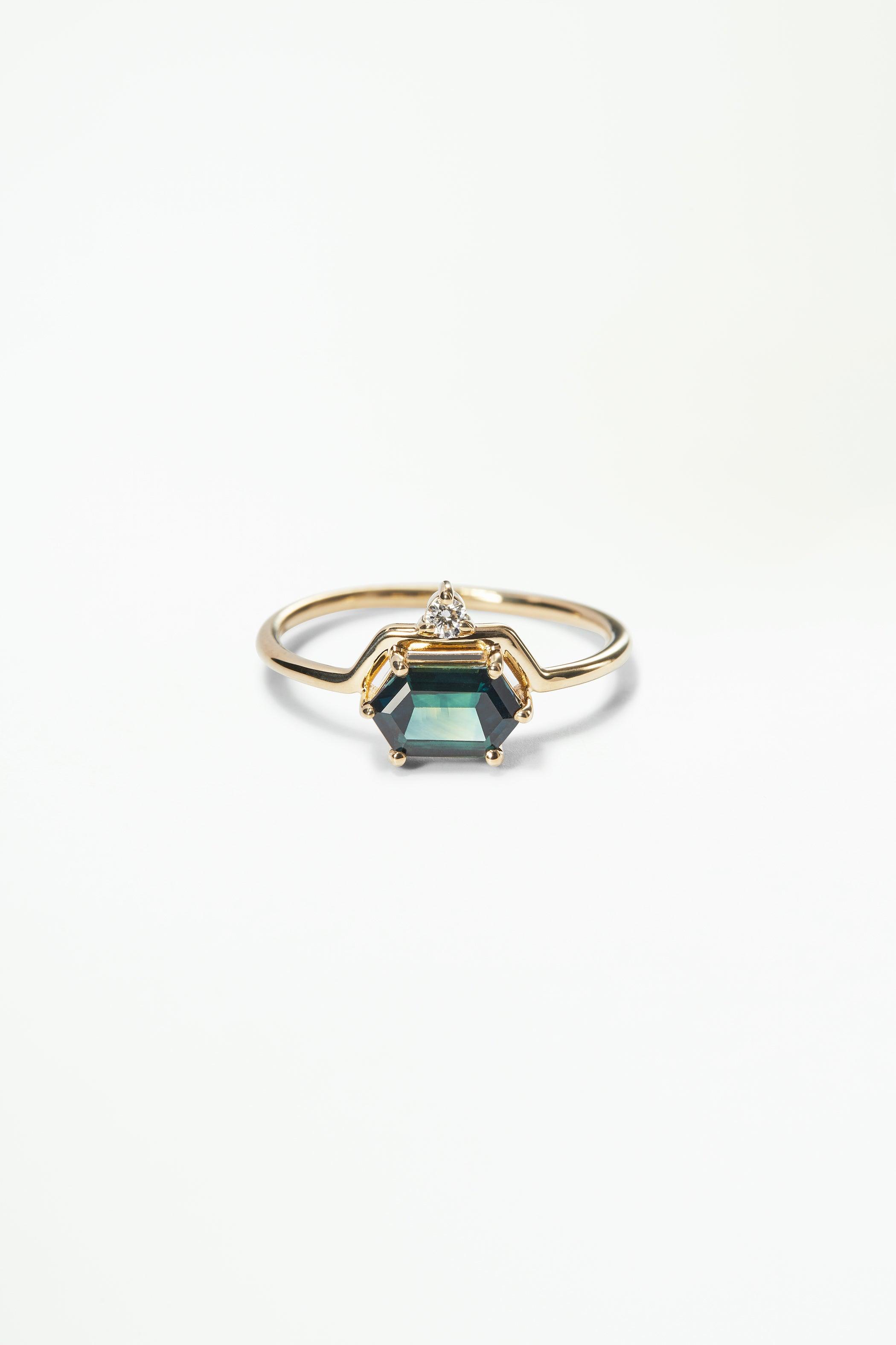 One of a Kind Nestled Hexagon Ring – WWAKE