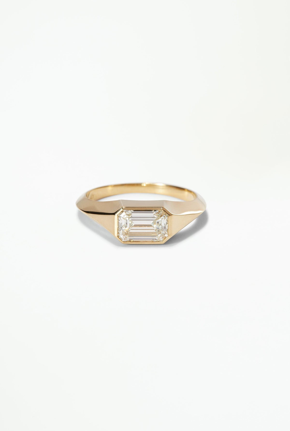 One of a Kind Solo Signet Ring No. 12 - WWAKE