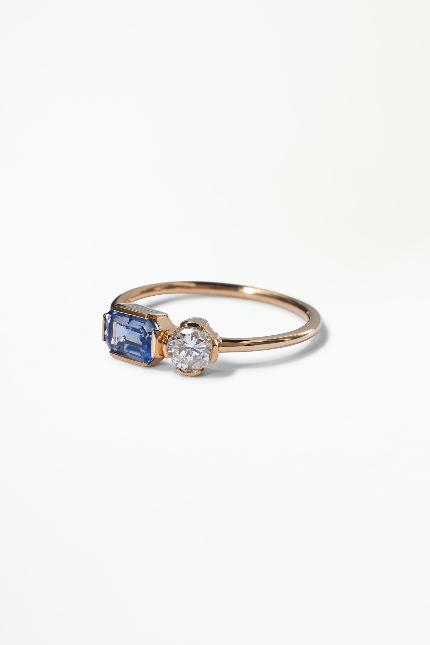 Otto Sapphire and Diamond Ring