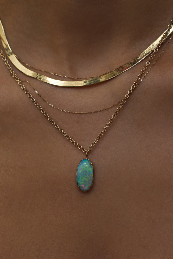 Borealis Opal Pendant No. 11
