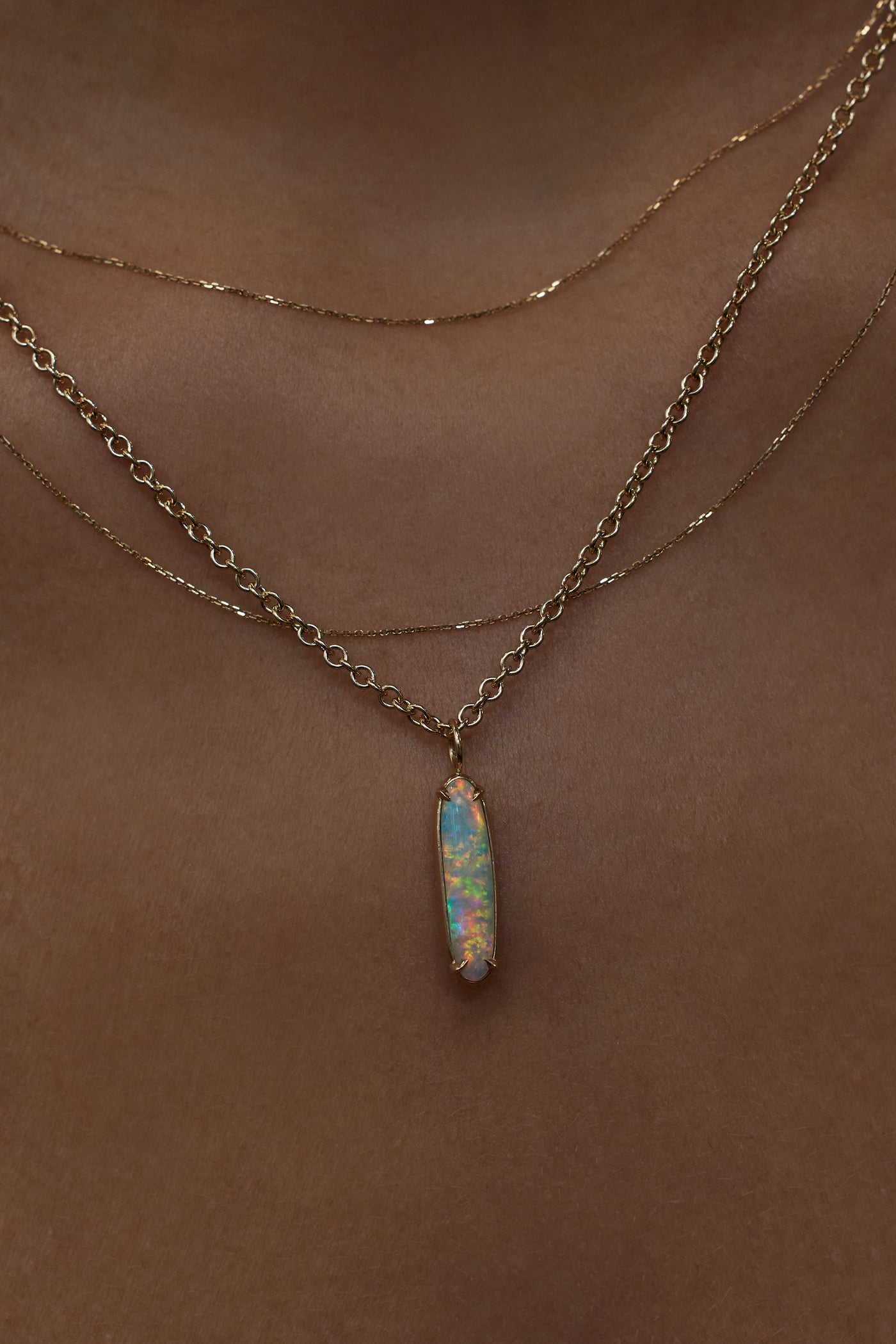 Borealis Opal Pendant No. 29