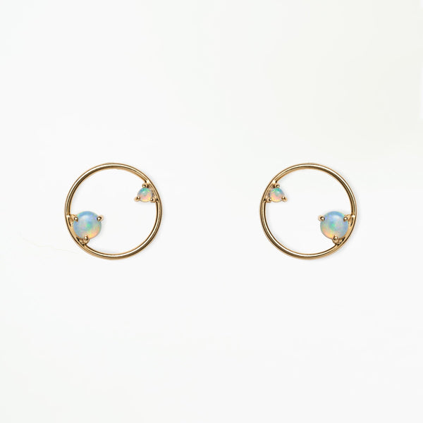Opal Circle Earring - WWAKE