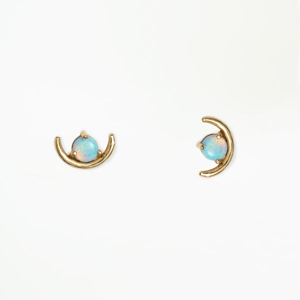 Large Opal Arc Earring - WWAKE