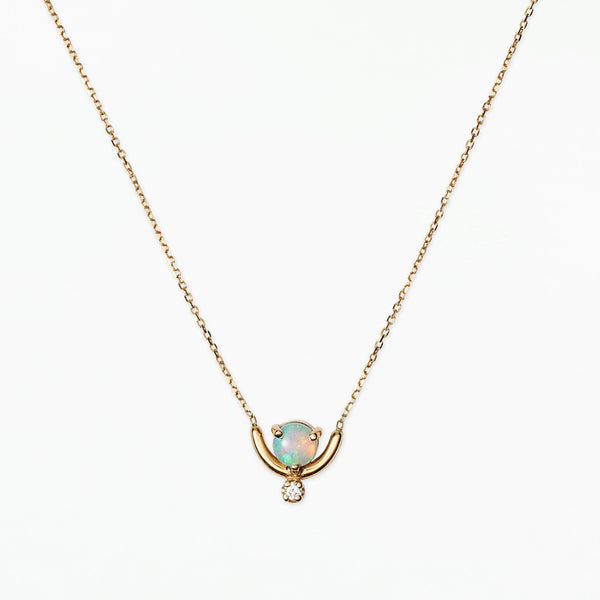 Nestled Opal and Diamond Necklace - Web Exclusive - WWAKE