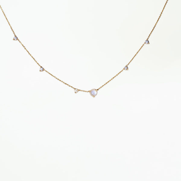 Tonal Linear Chain Necklace - WWAKE