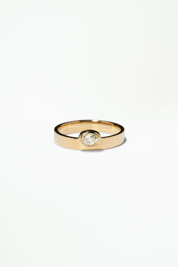 Verbena - 14k White Gold 1 Carat Oval Halo Natural Diamond Engagement Ring  @ $3200 | Gabriel & Co.