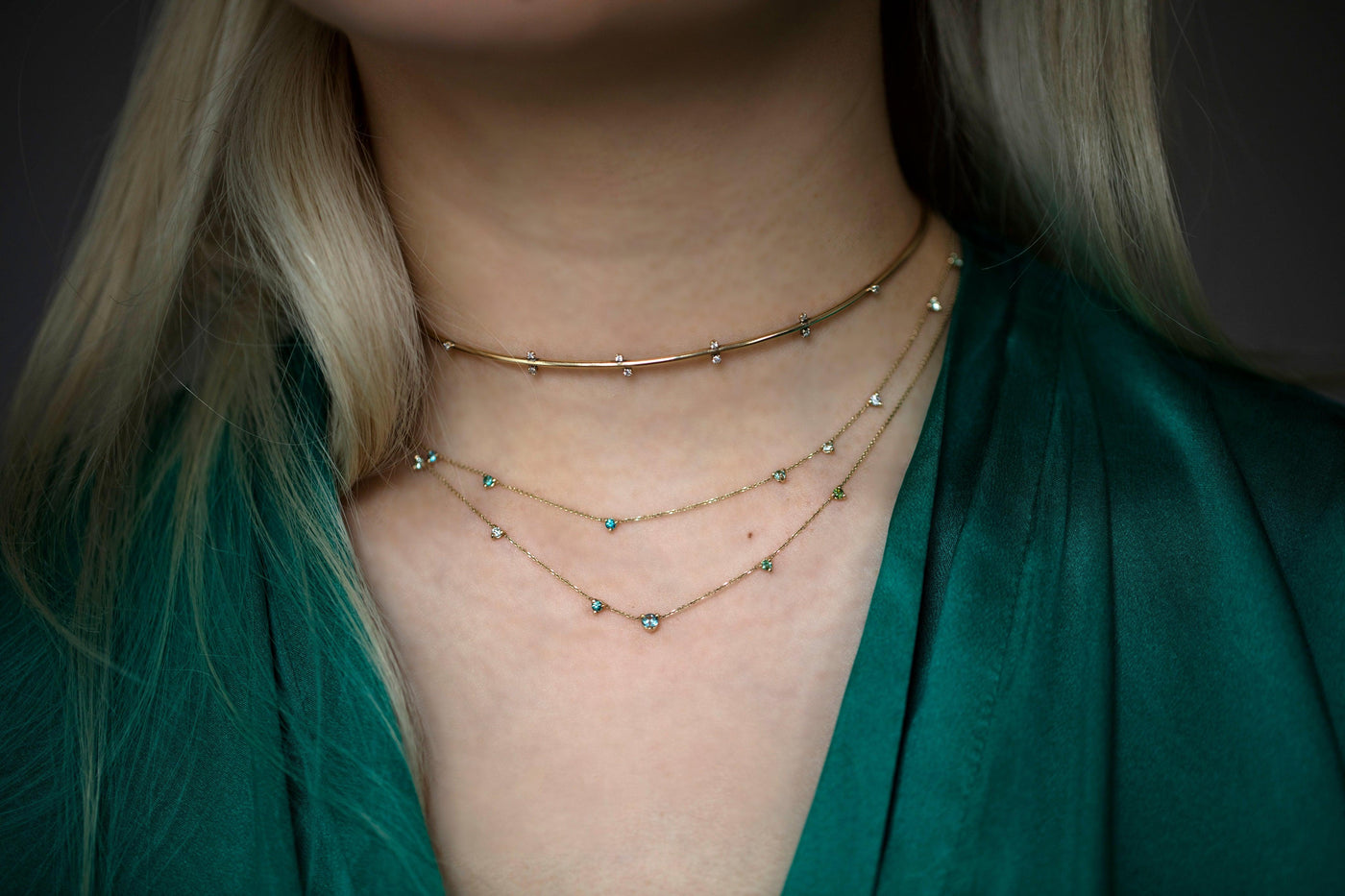 Botany Linear Chain Necklace - WWAKE